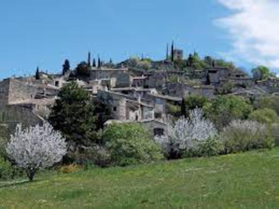La Maison Bleue Grane Esterno foto